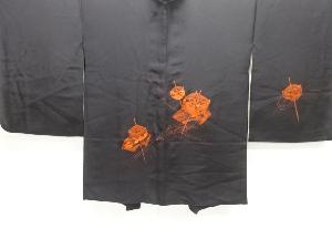 糸巻き模様刺繍絵羽織